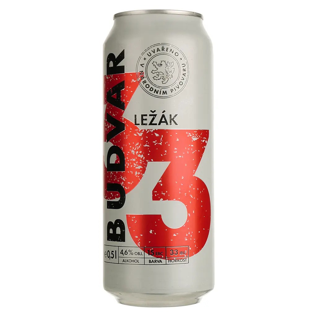 Пиво Budvar 33 4,6% з/б 0,5л