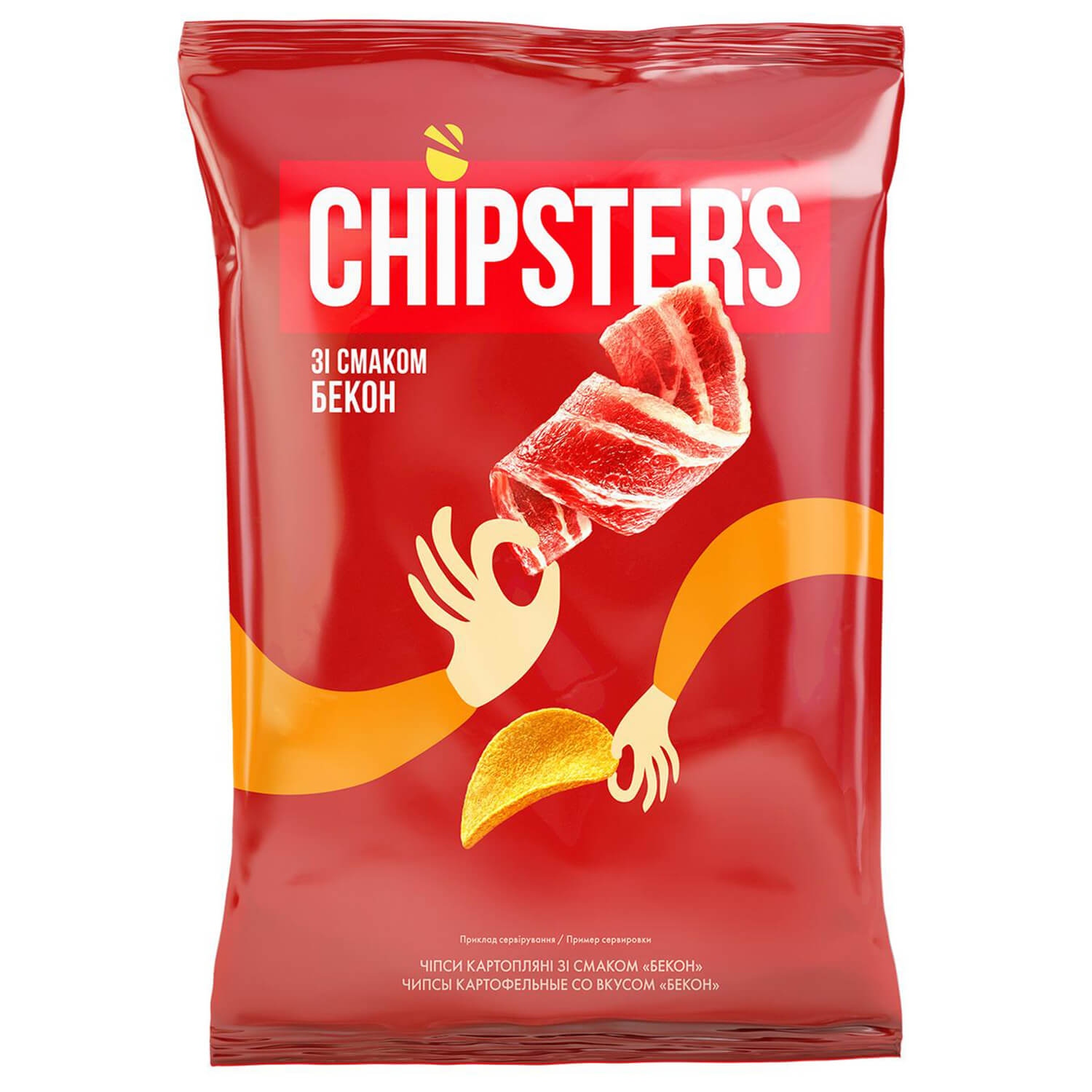 Чипси Chipster’s бекон 100г