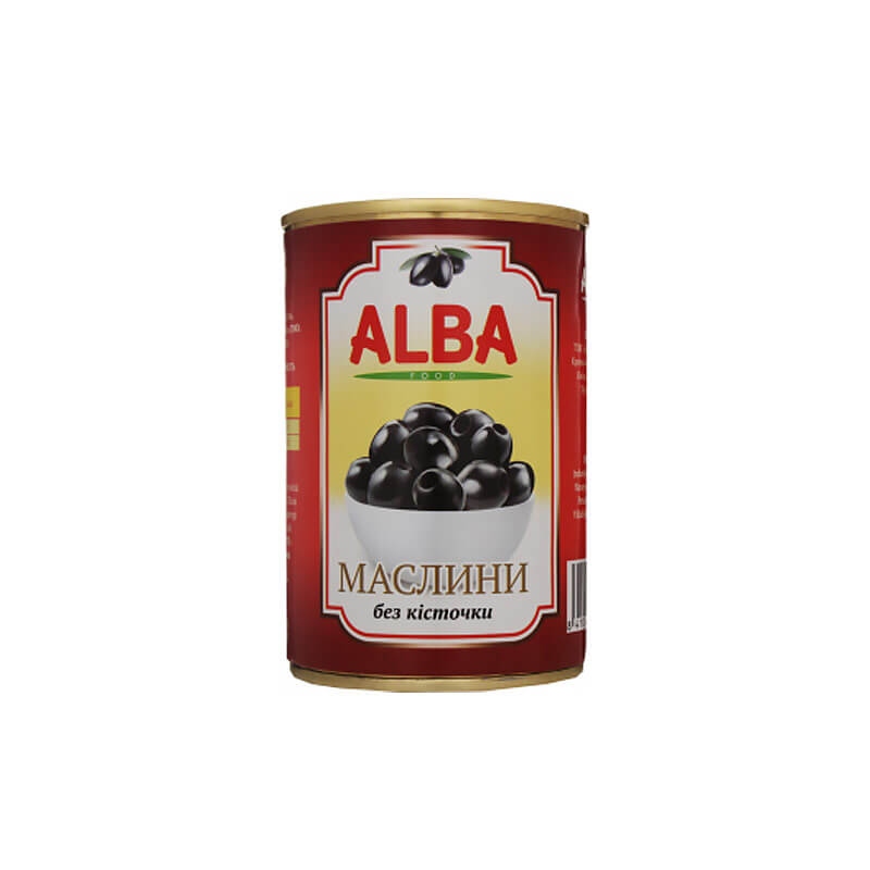 Маслини ALBA 340/360 б/к ж/б 300мл