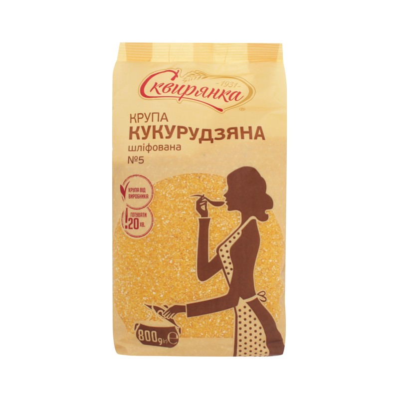 Крупа кукурудзяна №5 800г Сквирянка